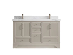 Alys 60 in. W x 22 in. D Double Sink Bathroom Vanity - photo 15