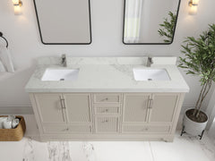 Alys 72 in. W x 22 in. D Double Sink Bathroom Vanity - photo 13