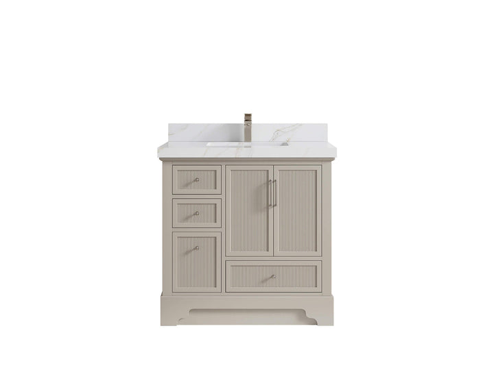 Alys 36 in. W x 22 in. D Center Sink Vanity for Modern Bathrooms - photo 20