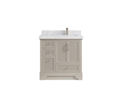 Alys 36 in. W x 22 in. D Right Offset Sink Bathroom Vanity - photo 16