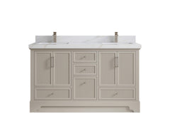 Alys 60 in. W x 22 in. D Double Sink Bathroom Vanity - photo 33