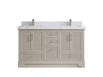 Alys 60 in. W x 22 in. D Double Sink Bathroom Vanity