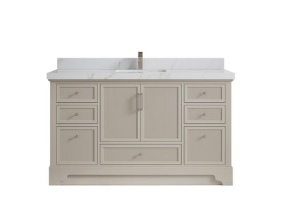 Alys 60 in. W x 22 in. D Single Sink Bathroom Vanity