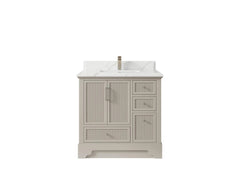 Alys 36 in. W x 22 in. D Center Sink Bathroom Vanity - photo 24