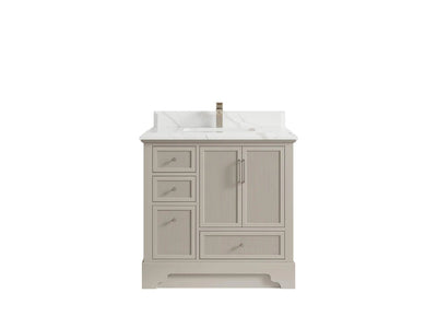 Alys 36 in. W x 22 in. D Center Sink Vanity for Modern Bathrooms