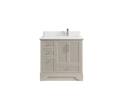 Alys 36 in. W x 22 in. D Right Offset Sink Bathroom Vanity