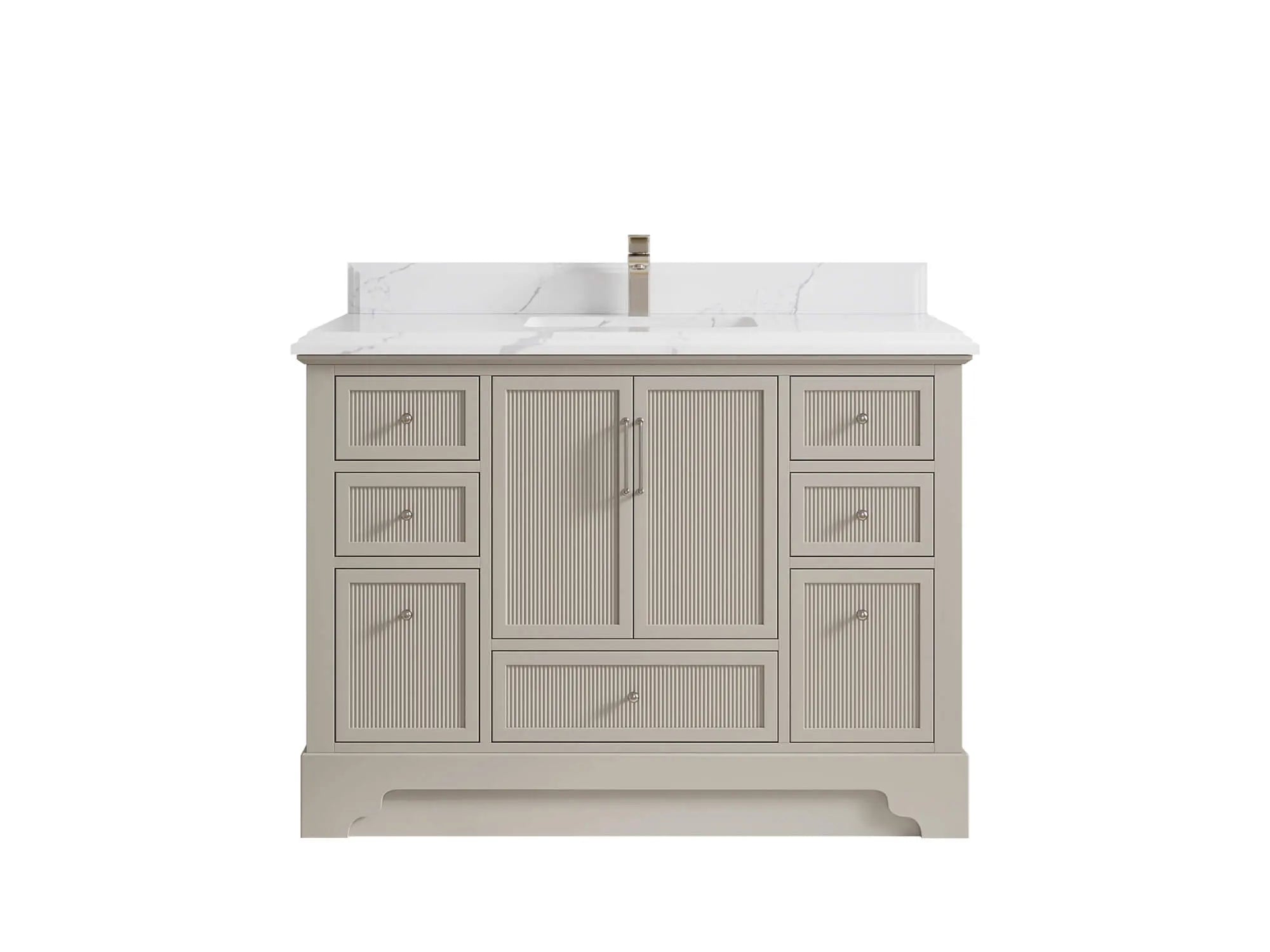 Alys 48 in. W x 22 in. D Single Sink Bathroom Vanity