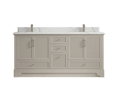 Alys 72 in. W x 22 in. D Double Sink Bathroom Vanity - photo 22
