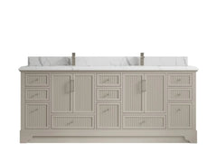 Alys 84 in. W x 22 in. D Double Sink Bathroom Vanity - photo 22
