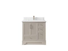 Alys 36 in. W x 22 in. D Center Sink Bathroom Vanity - photo 22