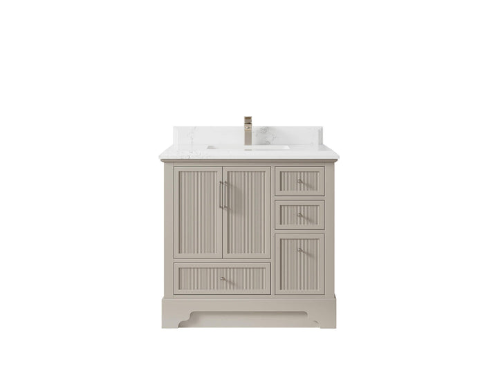 Alys 36 in. W x 22 in. D Center Sink Bathroom Vanity - photo 22