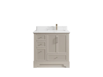 Alys 36 in. W x 22 in. D Right Offset Sink Bathroom Vanity