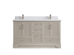 Alys 60 in. W x 22 in. D Double Sink Bathroom Vanity - photo 9