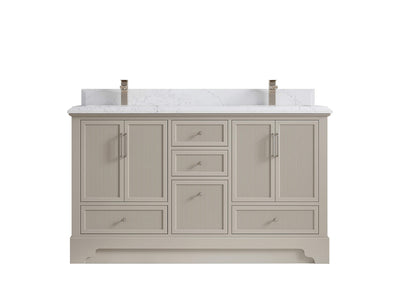 Alys 60 in. W x 22 in. D Double Sink Bathroom Vanity