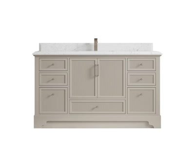 Alys 60 in. W x 22 in. D Single Sink Bathroom Vanity