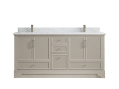 Alys 72 in. W x 22 in. D Double Sink Bathroom Vanity - photo 24