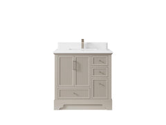 Alys 36 in. W x 22 in. D Center Sink Bathroom Vanity - photo 26