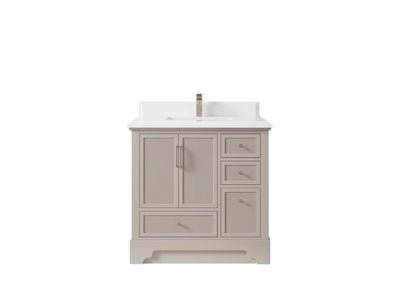 Alys 36 in. W x 22 in. D Center Sink Bathroom Vanity