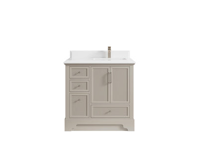 Alys 36 in. W x 22 in. D Right Offset Sink Bathroom Vanity