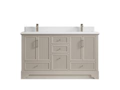 Alys 60 in. W x 22 in. D Double Sink Bathroom Vanity - photo 11
