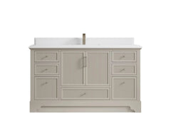 Alys 60 in. W x 22 in. D Single Sink Bathroom Vanity - photo 26