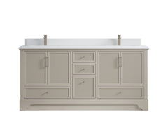 Alys 72 in. W x 22 in. D Double Sink Bathroom Vanity - photo 26