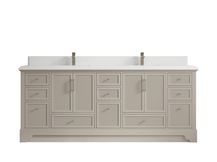Alys 84 in. W x 22 in. D Double Sink Bathroom Vanity - photo 26