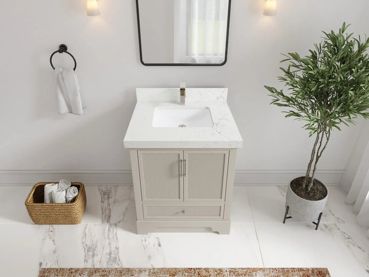 Alys 30 in. W x 22 in. D Single Sink Bathroom Vanity - photo 27
