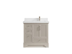 Alys 36 in. W x 22 in. D Right Offset Sink Bathroom Vanity - photo 26