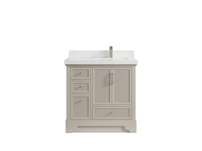 Alys 36 in. W x 22 in. D Right Offset Sink Bathroom Vanity