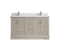 Alys 60 in. W x 22 in. D Double Sink Bathroom Vanity - photo 21
