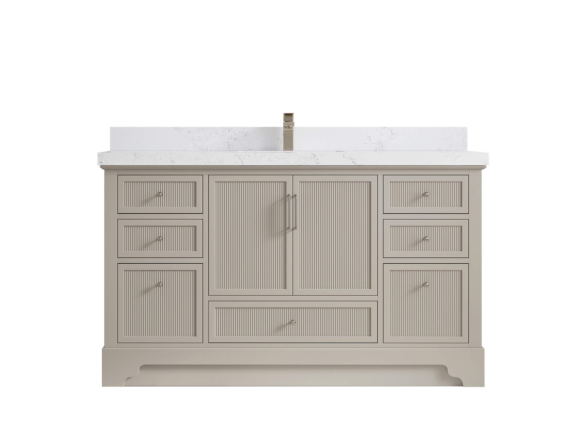 Alys 60 in. W x 22 in. D Single Sink Bathroom Vanity