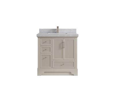 Alys 36 in. W x 22 in. D Center Sink Vanity for Modern Bathrooms
