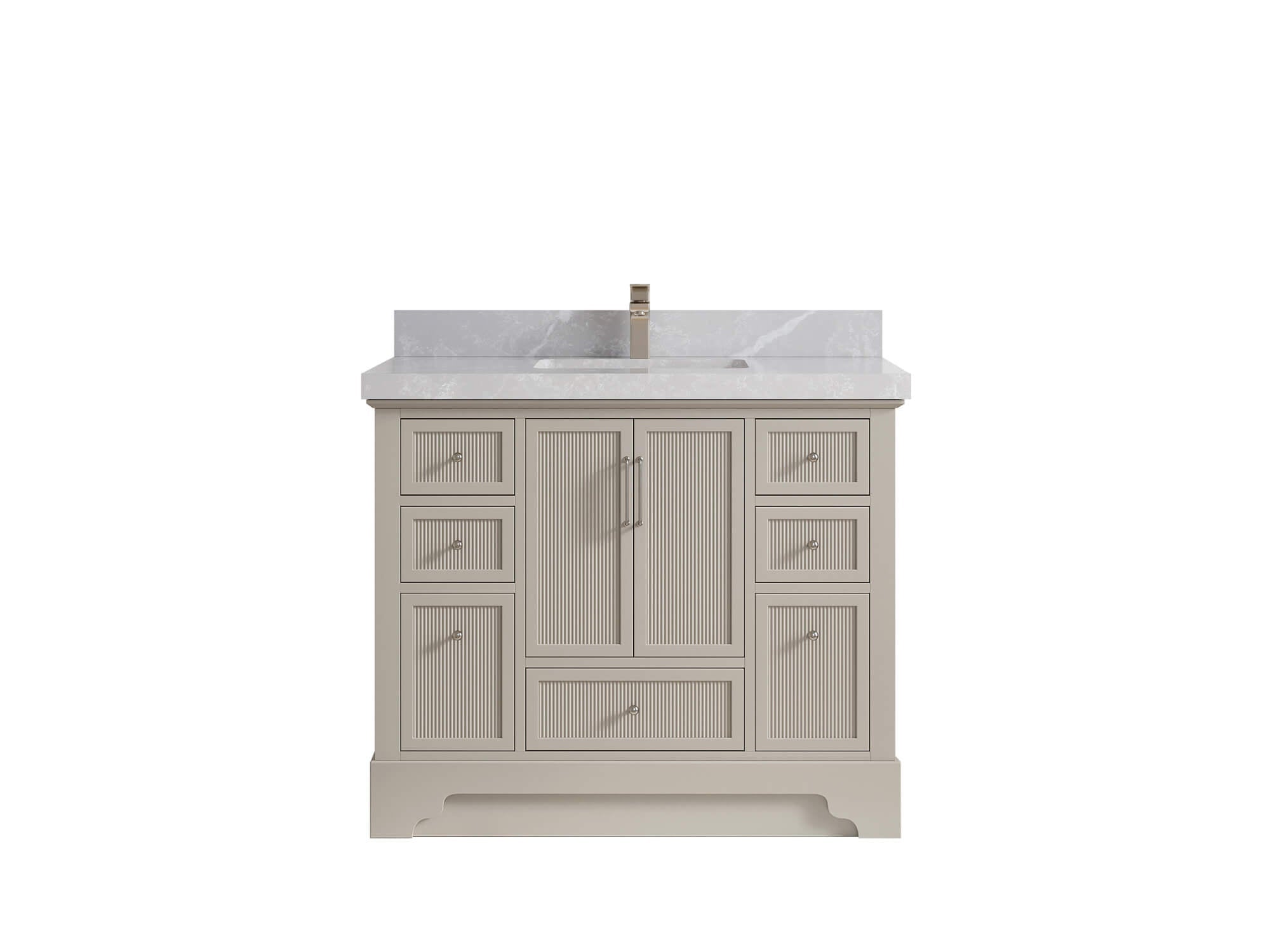 Alys 42 in. W x 22 in. D Single Sink Bathroom Vanity