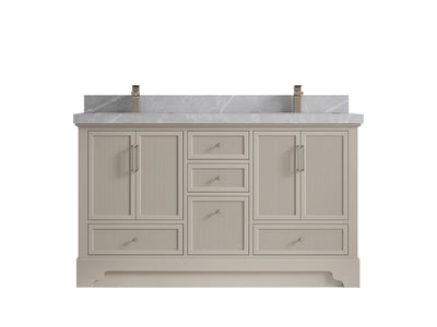 Alys 60 in. W x 22 in. D Double Sink Bathroom Vanity