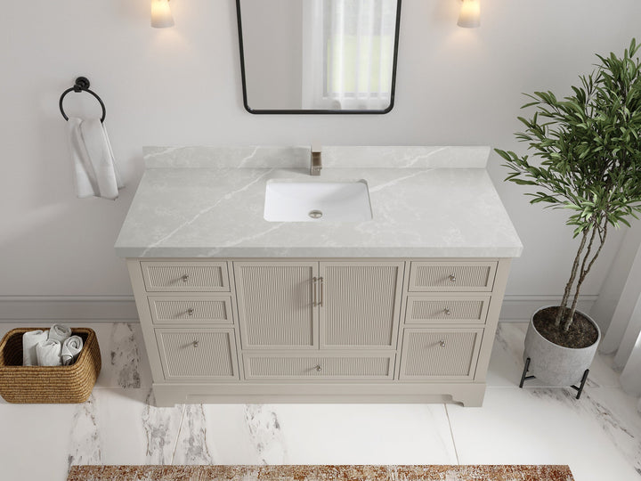 Alys 60 in. W x 22 in. D Single Sink Bathroom Vanity - photo 29