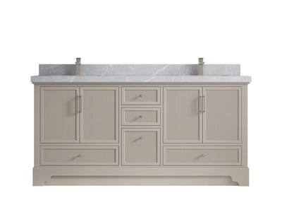 Alys 72 in. W x 22 in. D Double Sink Bathroom Vanity