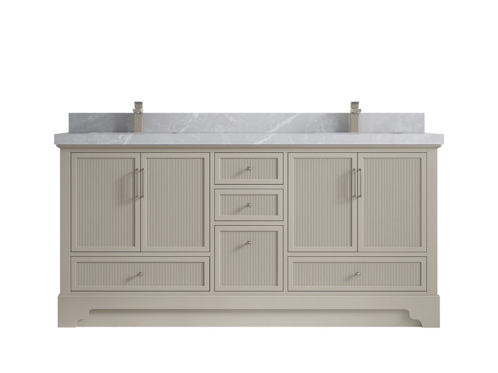 Alys 72 in. W x 22 in. D Double Sink Bathroom Vanity - photo 30