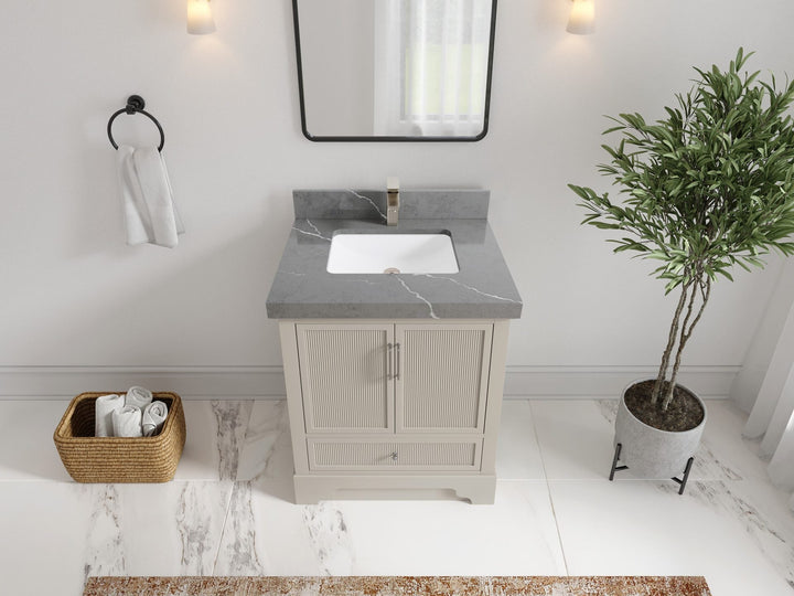 Alys 30 in. W x 22 in. D Single Sink Bathroom Vanity - photo 31