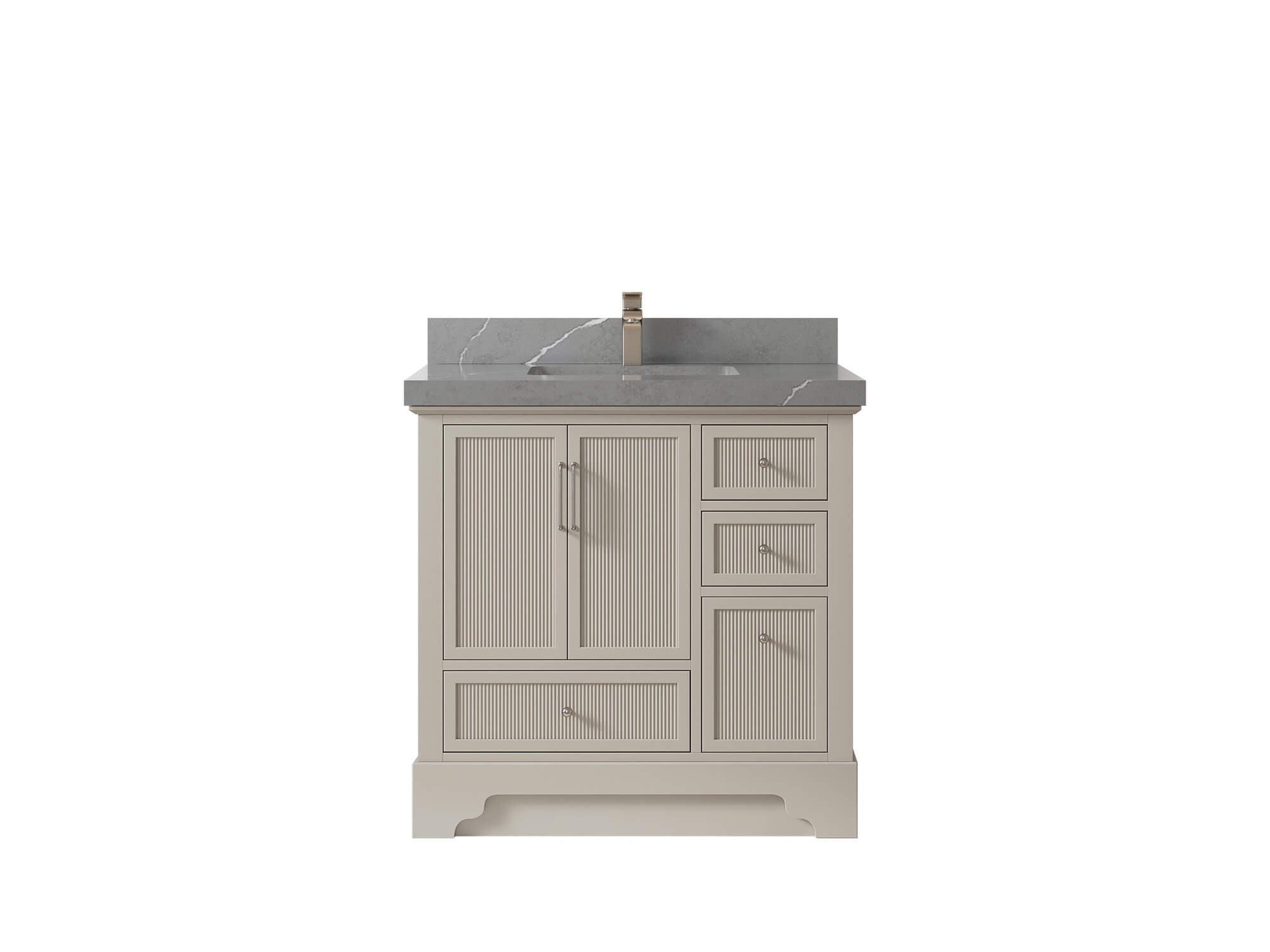 Alys 36 in. W x 22 in. D Center Sink Bathroom Vanity