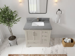 Alys 36 in. W x 22 in. D Center Sink Bathroom Vanity - photo 31