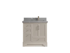 Alys 36 in. W x 22 in. D Right Offset Sink Bathroom Vanity - photo 30