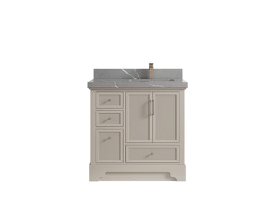 Alys 36 in. W x 22 in. D Right Offset Sink Bathroom Vanity