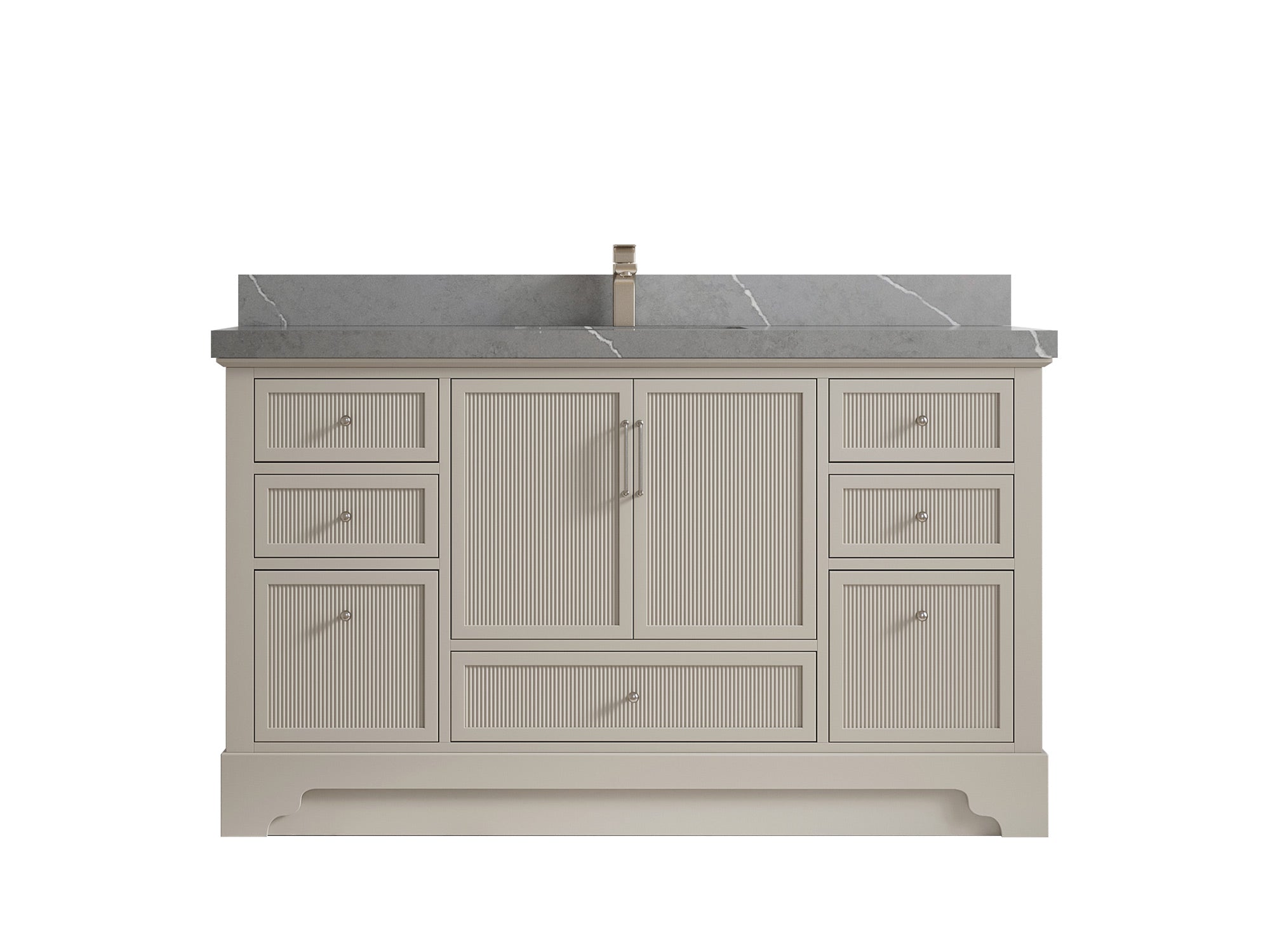 Alys 60 in. W x 22 in. D Single Sink Bathroom Vanity