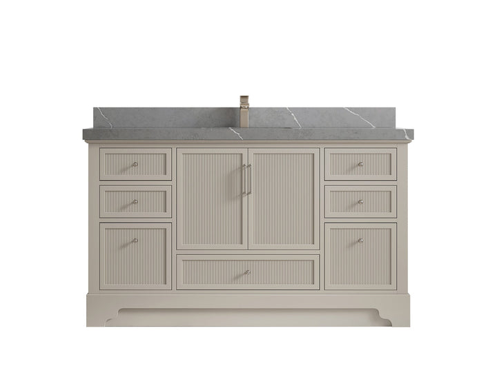 Alys 60 in. W x 22 in. D Single Sink Bathroom Vanity - photo 32
