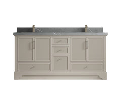 Alys 72 in. W x 22 in. D Double Sink Bathroom Vanity - photo 32