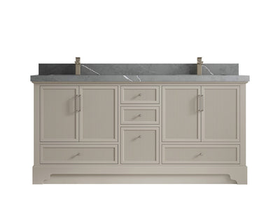Alys 72 in. W x 22 in. D Double Sink Bathroom Vanity
