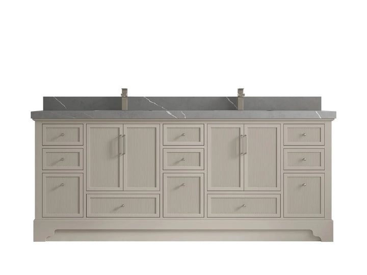 Alys 84 in. W x 22 in. D Double Sink Bathroom Vanity - photo 32