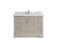 Alys 48 in. W x 22 in. D Single Sink Bathroom Vanity - photo 34