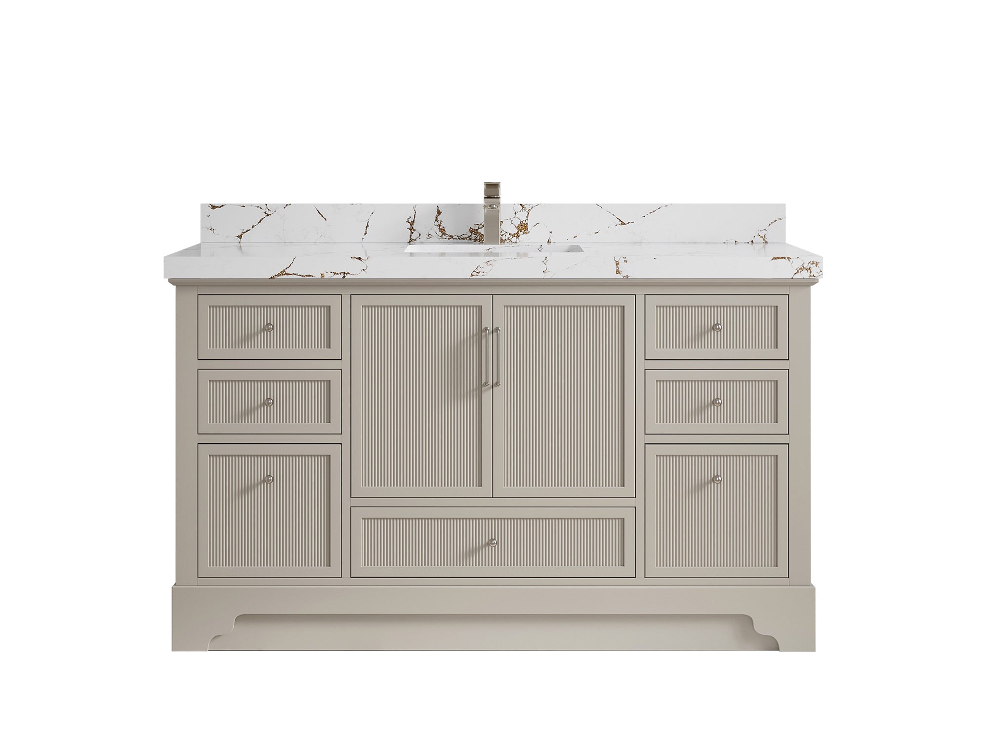 Alys 60 in. W x 22 in. D Single Sink Bathroom Vanity